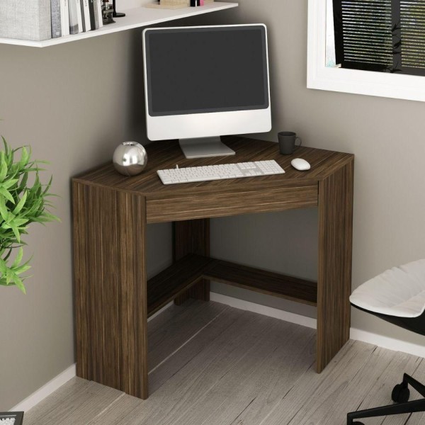 Mesa para Escritório de Canto ME4169 Nogal Tecnomobili