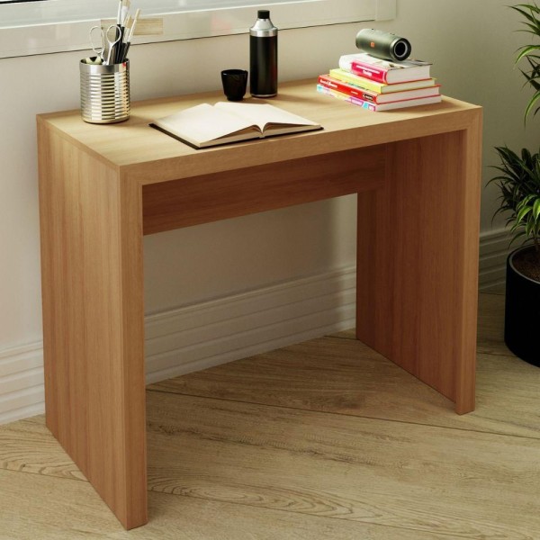 Mesa para Escritório ME4139 Amêndoa Tecnomobili