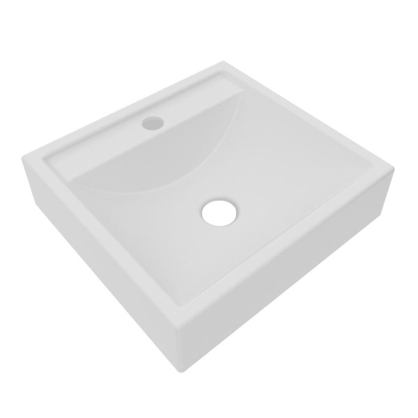 Encontraproduto.com.br - Cuba para Banheiro Branca 40x10x38cm BN3600 Tecnomobili