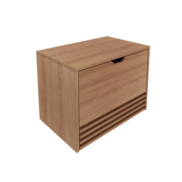 Encontraproduto.com.br - Balcão Gabinete Suspenso com Gaveta BN3613 TCM Amêndoa