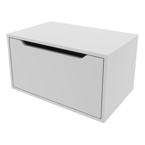 Balcão Gabinete com 1 Porta Branco para Banheiro 60cm Tecnomobili BN3646