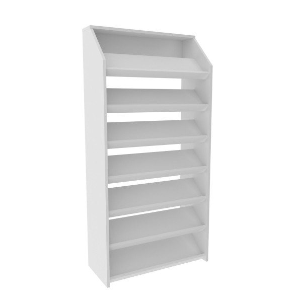 Encontraproduto.com.br - Sapateira Para Quarto Infantil Theo Espresso Móveis Branco
