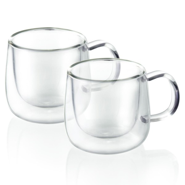 Encontraproduto.com.br - Jogo de Xícaras para Café Mimo 80ml 2 Unidades