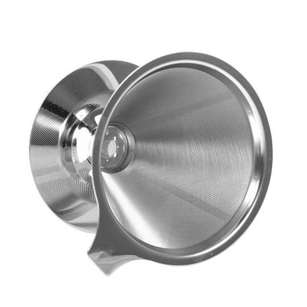 Encontraproduto.com.br - Filtro para Café Reutilizável Inox 13.5 cm - Mimo Style - AF19288