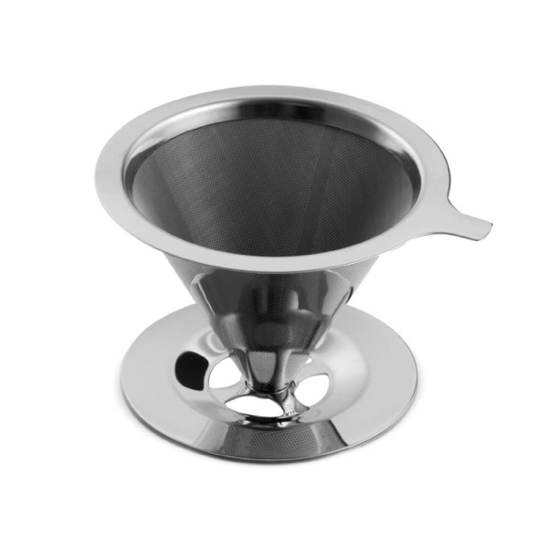 Encontraproduto.com.br - Filtro para Café Reutilizável Inox 13.5 cm - Mimo Style - AF19288