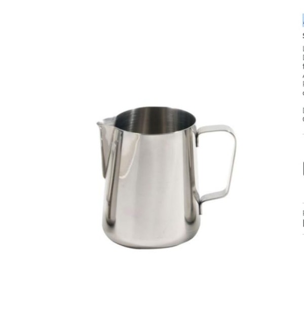 Encontraproduto.com.br - Leiteira sem Tampa em Inox 350 ml - Mimo Style - AF20025