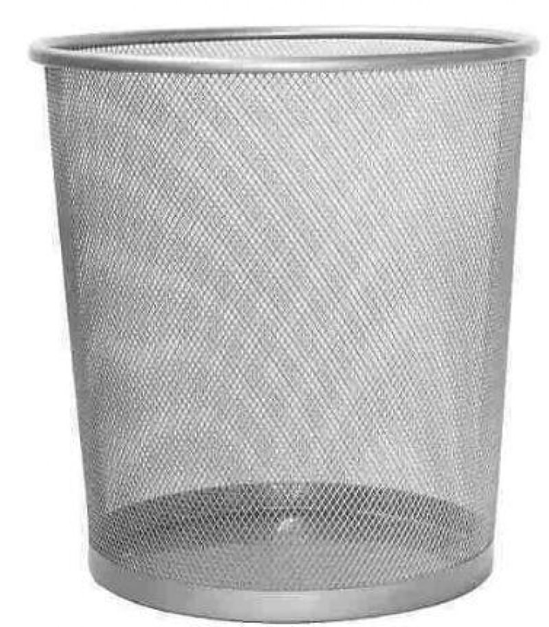 Lixeira com Tela sem Tampa Silver 12 L - Mimo Style - ALX03S