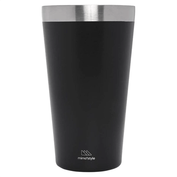 Encontraproduto.com.br - Copo Térmico Inox Preto 470ml