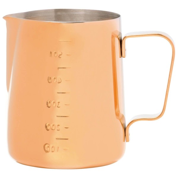 Encontraproduto.com.br - Leiteira sem Tampa Inox Golden 600 ml Mimo Style AF22121