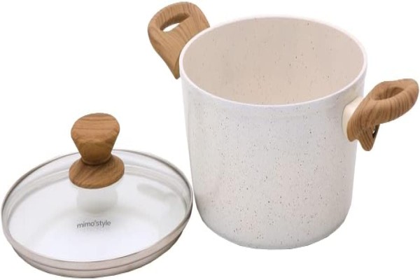 Encontraproduto.com.br - Caçarola Mármol Cook com Fundo de Indução 20cm