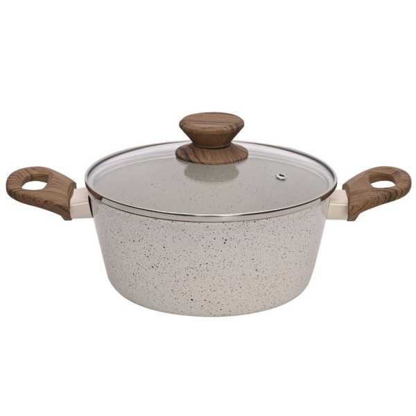 Encontraproduto.com.br - Caçarola Mármol Cook com Fundo de Indução 20cm
