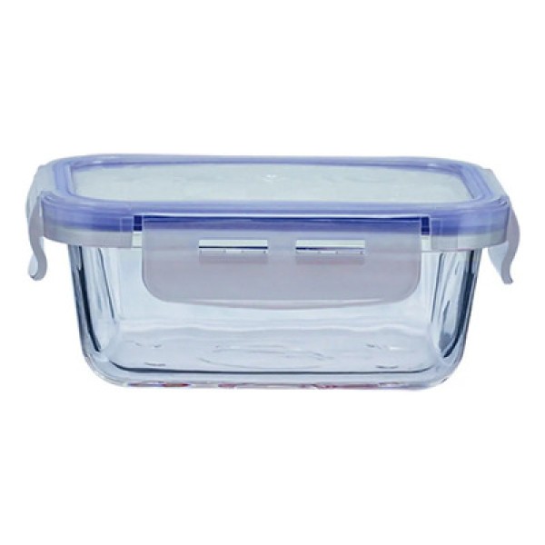 POTE HERMETICO QUADRADO VIDRO 740ML VD22282 MIMO