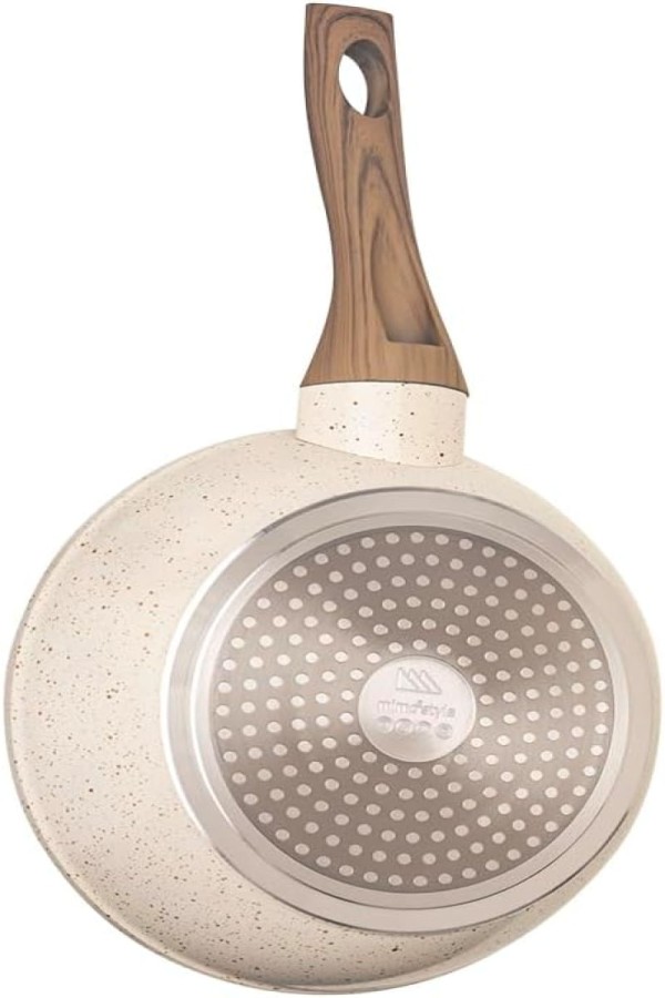 Encontraproduto.com.br - Frigideira Marmol Cook com Fundo de Indução 20cm