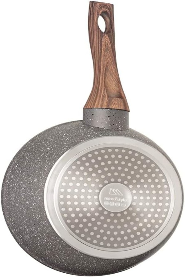 Encontraproduto.com.br - Frigideira Aluminio Revestimento Ceramica 26cm Fundo Triplo Fogao Inducao Mimo Style Linha Grafito Cook Panela Avulsa Antiaderente Grande