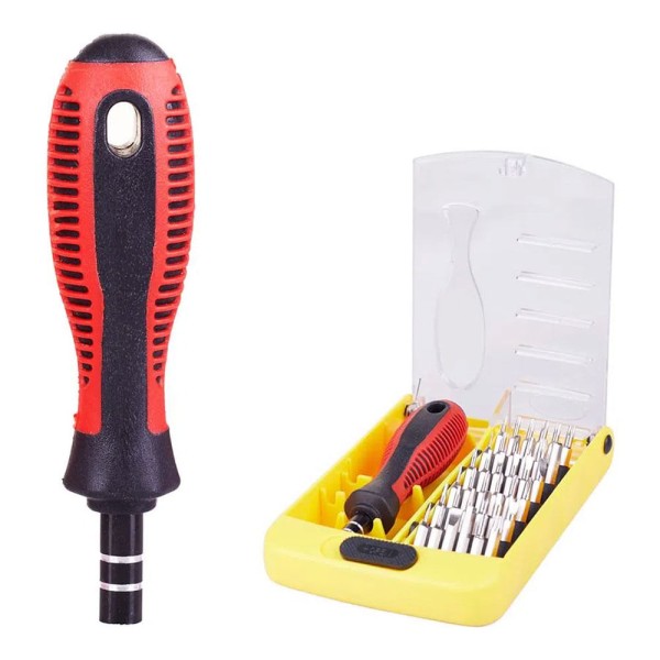 Encontraproduto.com.br - Parafusadeira Manual 37 Peças Bolder