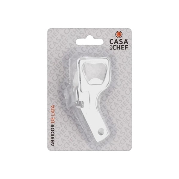 Encontraproduto.com.br - Abridor de Latas e Garrafas Inox Casa do Chef