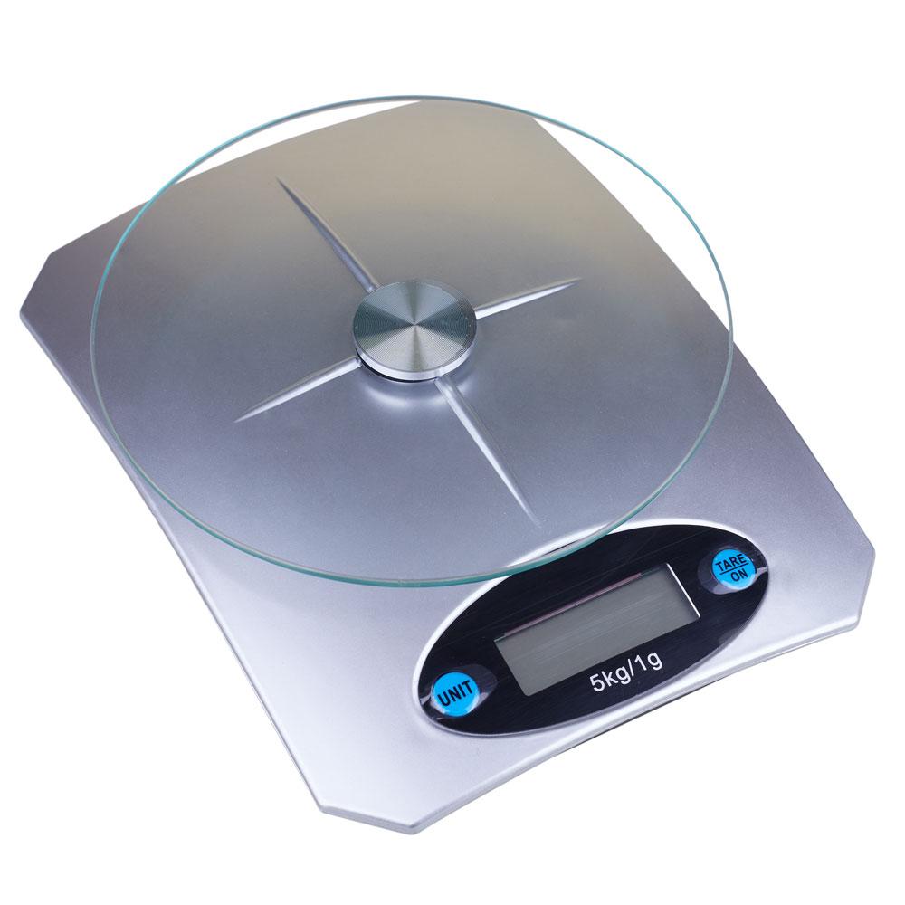 Balança Digital de Cozinha 5kg Vidro Casa do Chef