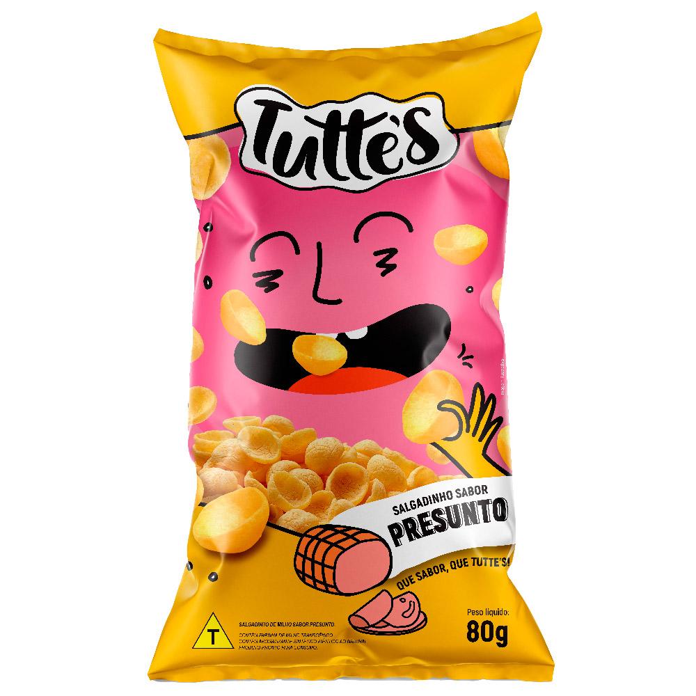 Salgadinho Tuttes 80g Presunto