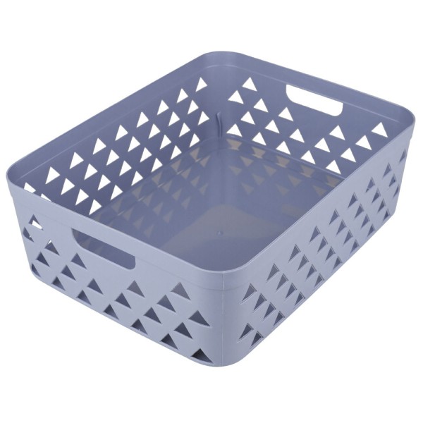 Encontraproduto.com.br - Cesto Organizador Cazza Tangram 11L - Item Sortido