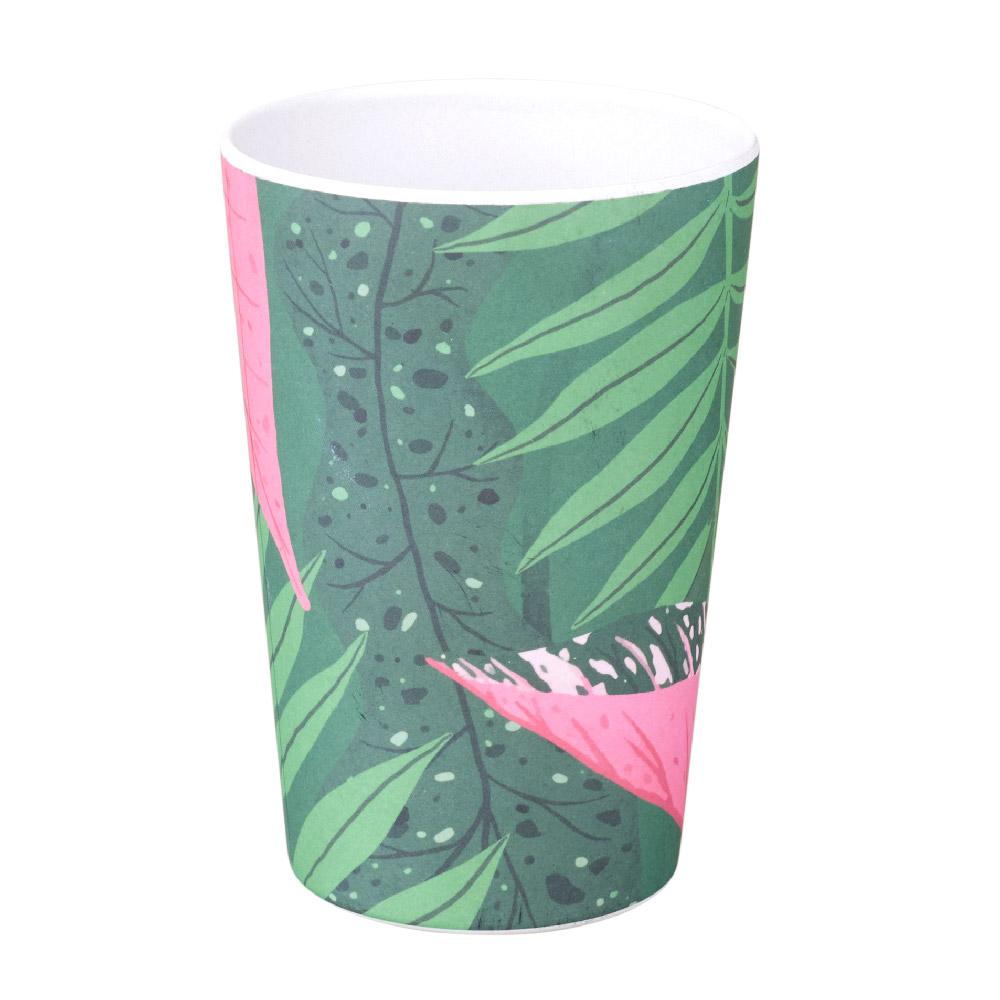 Copo Fibra de Bambu 430ml Caladium Cazza