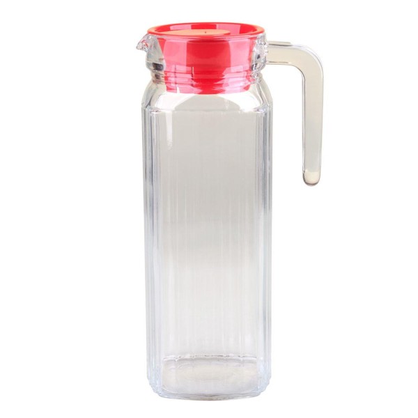 Encontraproduto.com.br - Conjunto Jarra de Vidro com 4 Copos Fresh Cazza