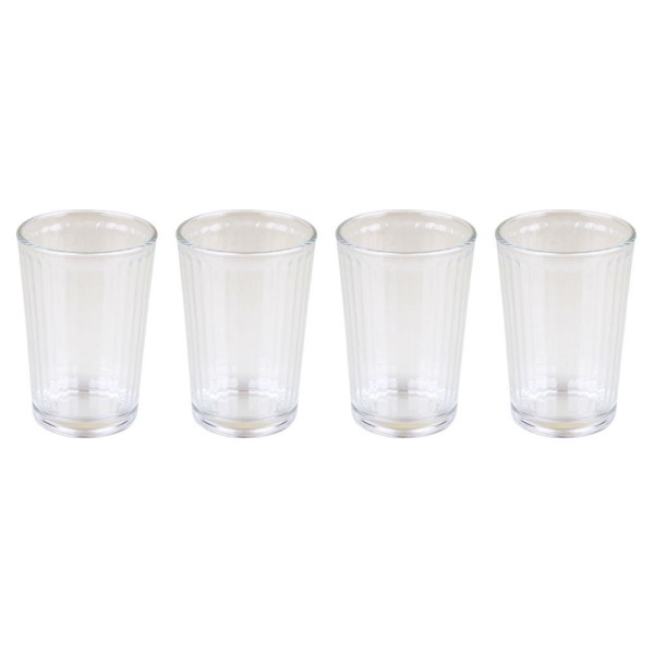 Encontraproduto.com.br - Conjunto Jarra de Vidro com 4 Copos Fresh Cazza