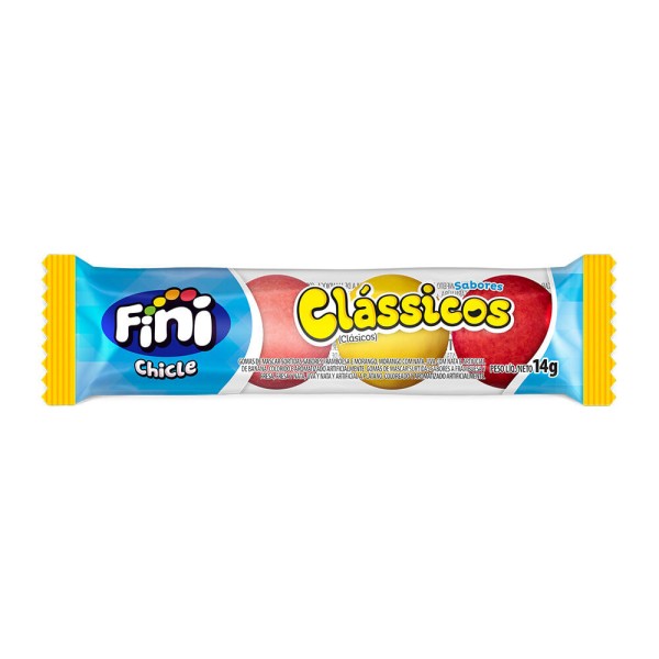 Encontraproduto.com.br - Display C/18 Unidades Chiclete/goma De Mascar Fini Clássicos