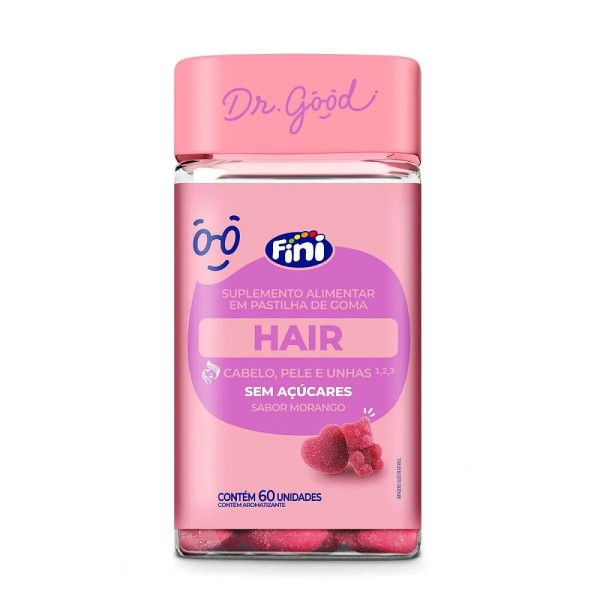 Encontraproduto.com.br - Polivitamínico Dr. Good Hair para Cabelos 60 Pastilhas