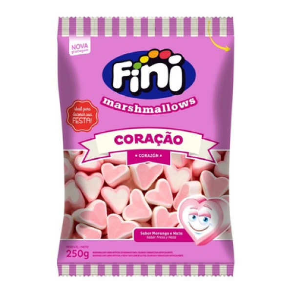 Marshmallows Pipoca Doce 250g Fini