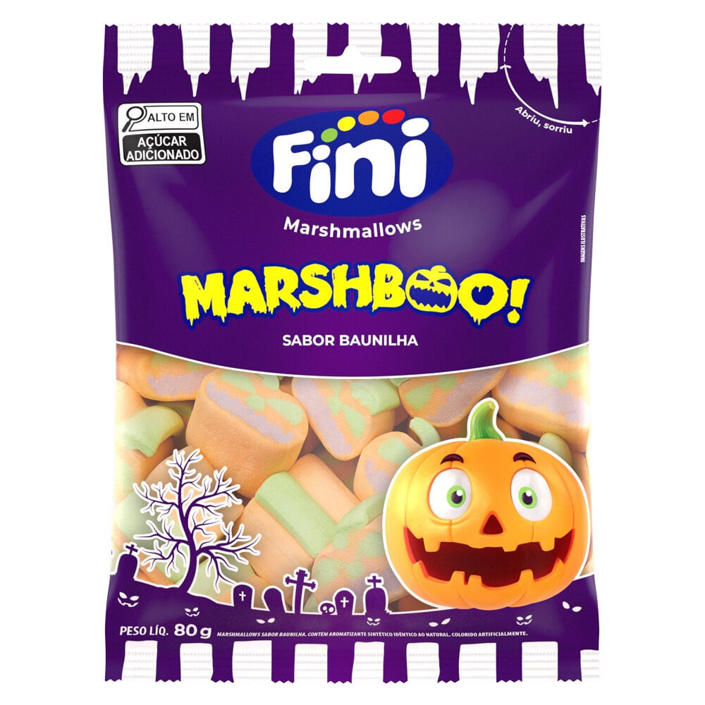 Encontraproduto.com.br - Marshmallows Marshboo Sanchez Fini 80g