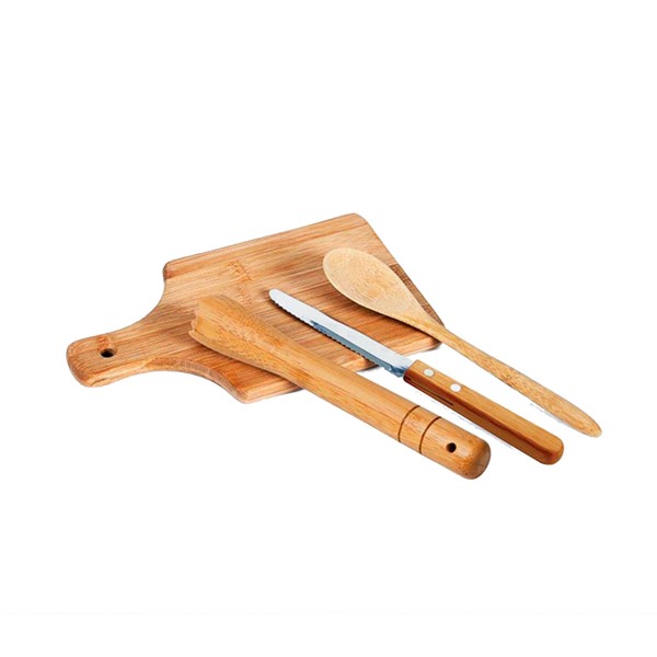 Kit Para Caipirinha Em Bambu Ibiza - 4 Pçs Welf