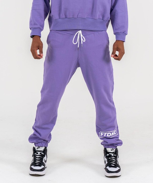 CALÇA MOLETOM FTDNC LAVANDA