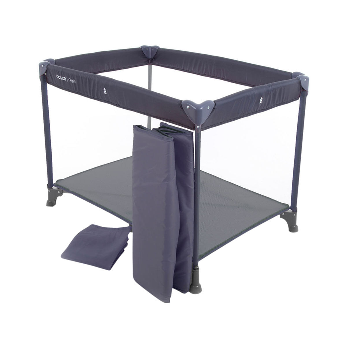 Berço Portátil Cosco Origin Cinza 0 à 15kg
