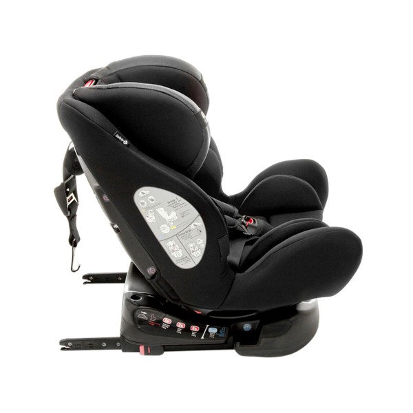 Encontraproduto.com.br - Cadeirinha para carro c/ sistema ISOFIX Multifix Black Urban 0 a 36kg - Safety 1st