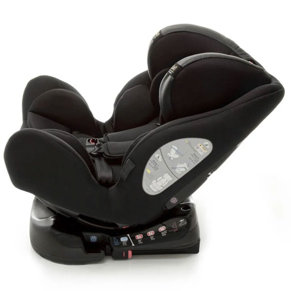 Encontraproduto.com.br - Cadeirinha para carro c/ sistema ISOFIX Multifix Black Urban 0 a 36kg - Safety 1st