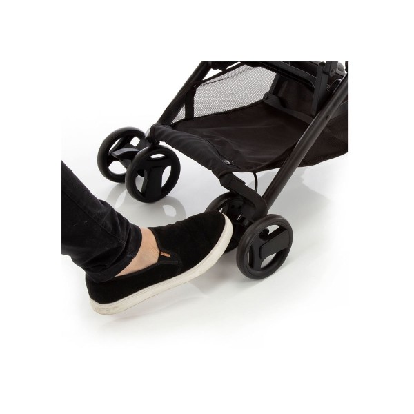 Encontraproduto.com.br - Carrinho de Passeio Infantil Micro Pocket Grey Denim De 6 Meses a 15Kg - Safety