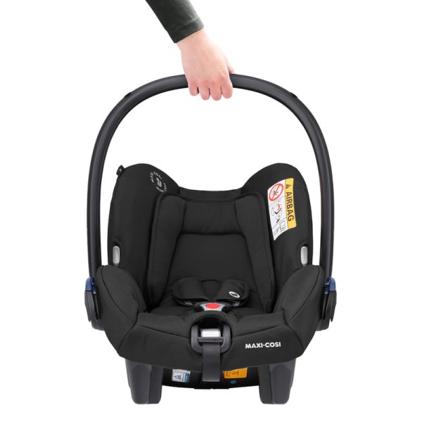 Encontraproduto.com.br - Bebê Conforto Citi com Base Maxi-Cosi 0 a 13 Kg Essential Black