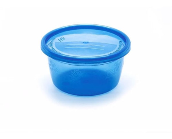 Encontraproduto.com.br - Kit 4 Potes Infantis Multiuso 236ml Infanti Azul e Amarelo