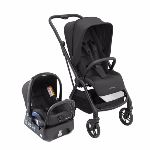 Travel System Leona Trio Essential Black - Maxi-cosi