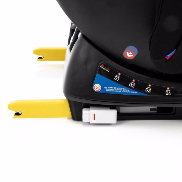 Encontraproduto.com.br - Cadeirinha de Carro Holiday FX com Isofix Infanti 0 a 36kg Black Intense