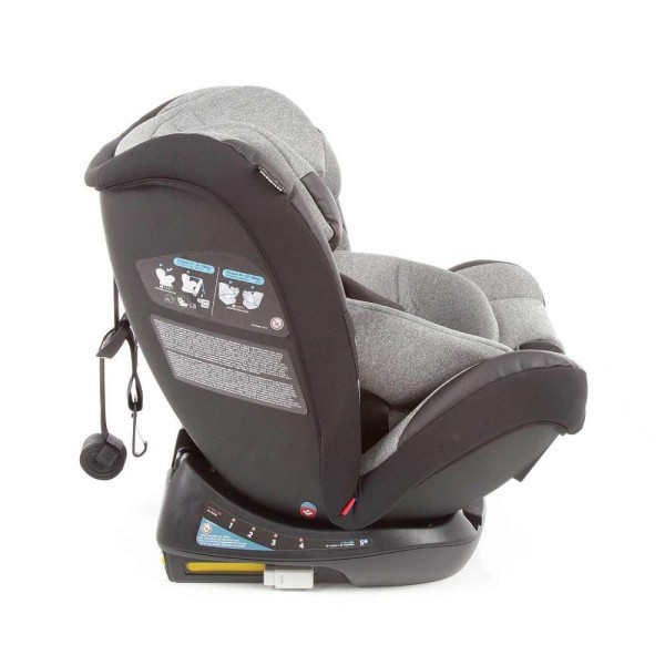 Encontraproduto.com.br - Cadeirinha de Carro Holiday FX com Isofix Infanti 0 a 36kg Grey Brave