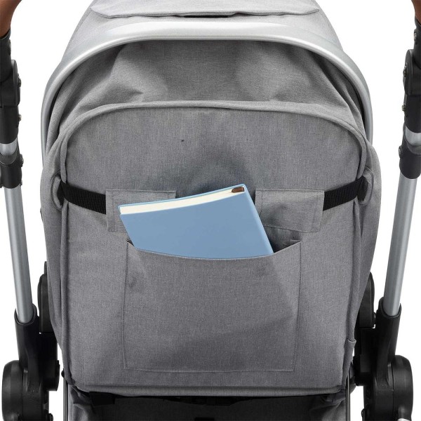 Encontraproduto.com.br - Carrinho com Bebê Conforto Travel System Romanzo Duo Cinza - Infanti