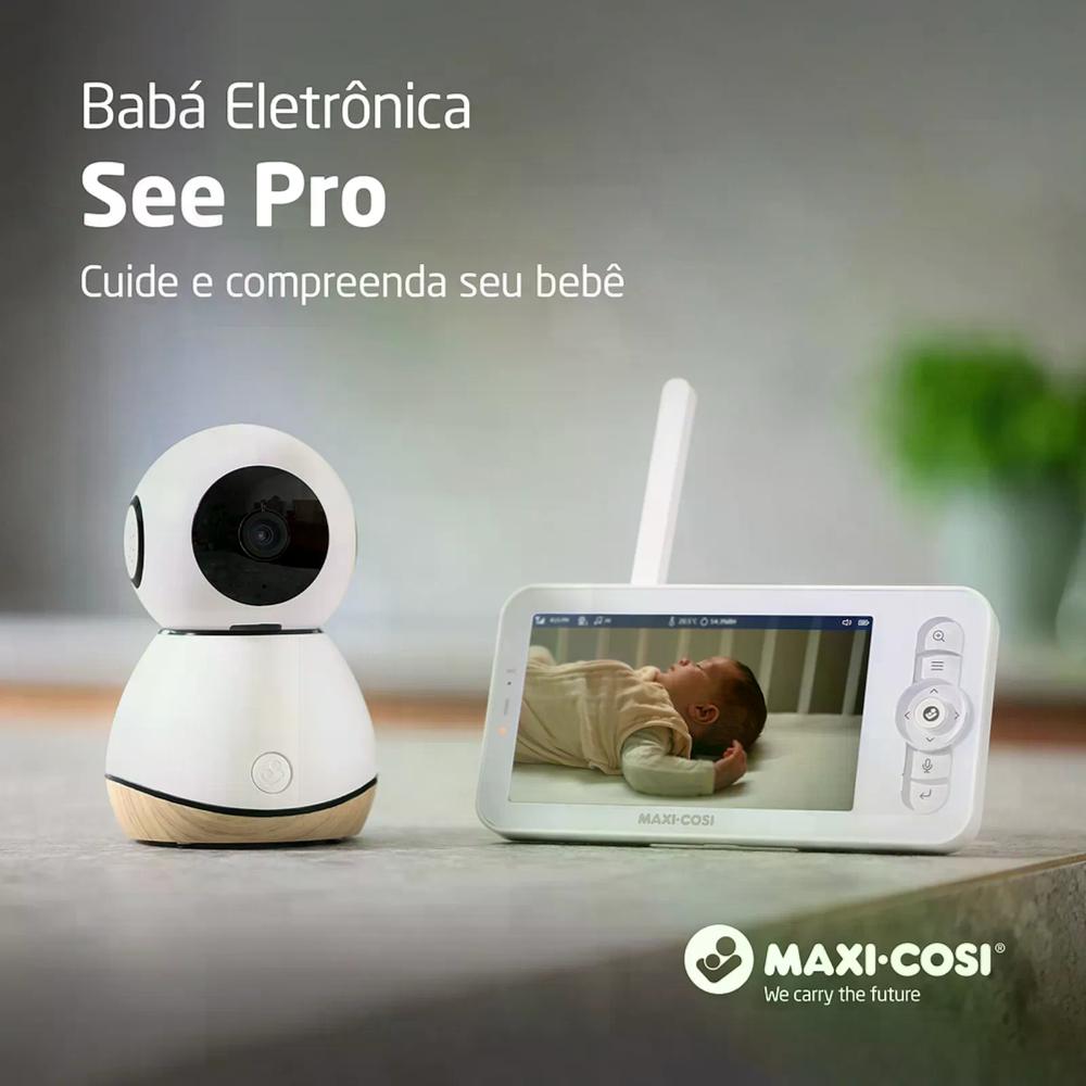 Encontraproduto.com.br - Babá Eletrônica See Pro com Monitor - Maxi-Cosi