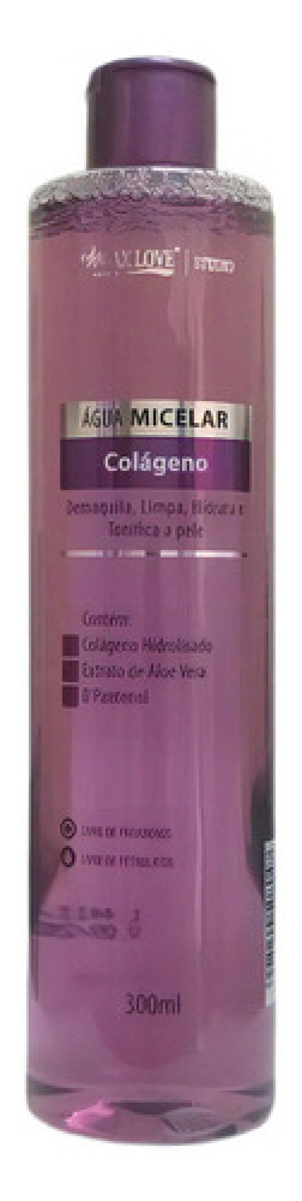 Água Micelar Colágeno Max Love