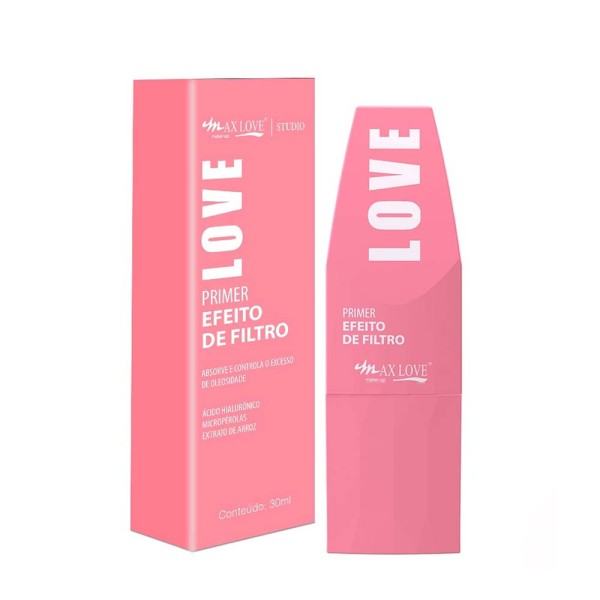 Encontraproduto.com.br - Primer Pele Sedosa Efeito De Filtro Max Love Tom Do Primer Branco