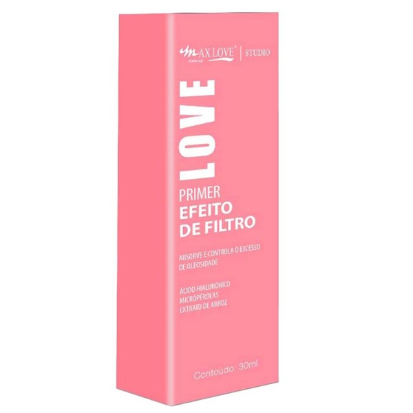 Encontraproduto.com.br - Primer Pele Sedosa Efeito De Filtro Max Love Tom Do Primer Branco