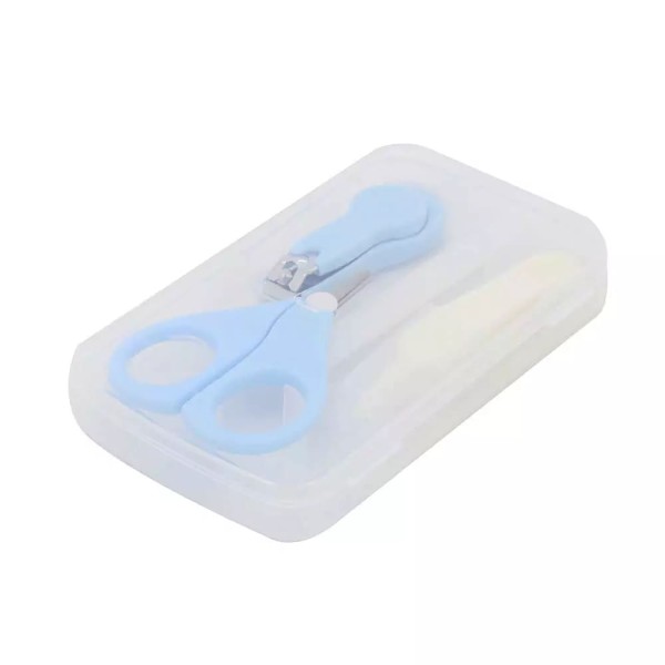Encontraproduto.com.br - Kit Higiene Le Baby Case com 4 Peças Azul