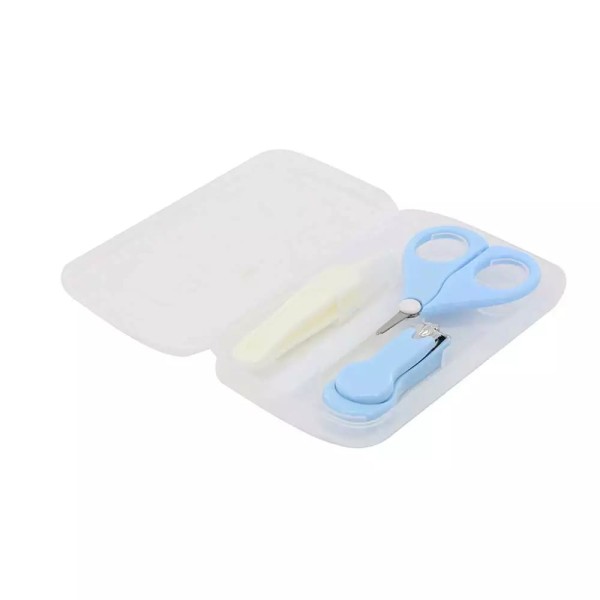Encontraproduto.com.br - Kit Higiene Le Baby Case com 4 Peças Azul