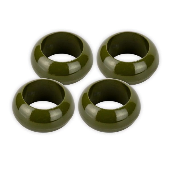 Encontraproduto.com.br - Kit Argola para Guardanapo Le Wood Verde 4 Unidades