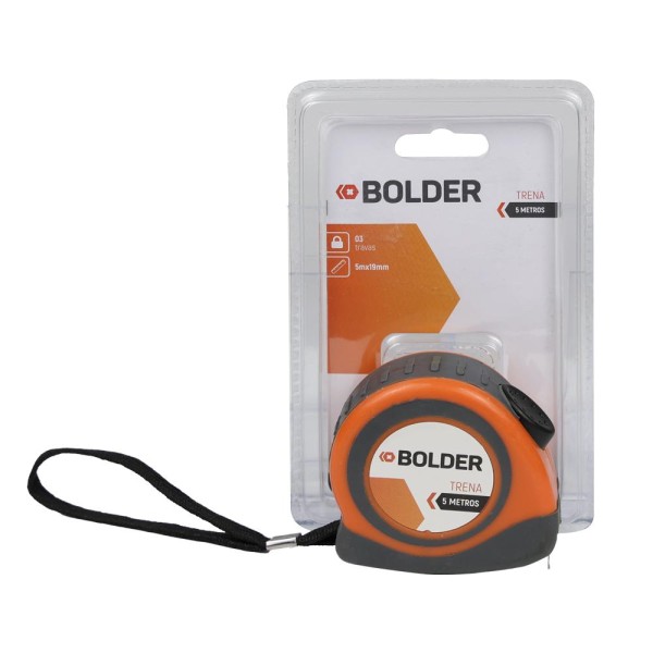 Encontraproduto.com.br - Trena com 5 Metros Emborrachada Bolder